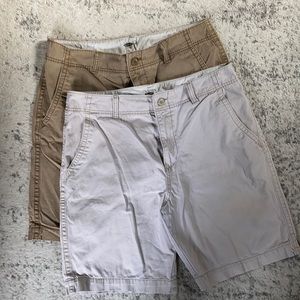Old Navy Chino Shorts - sold together